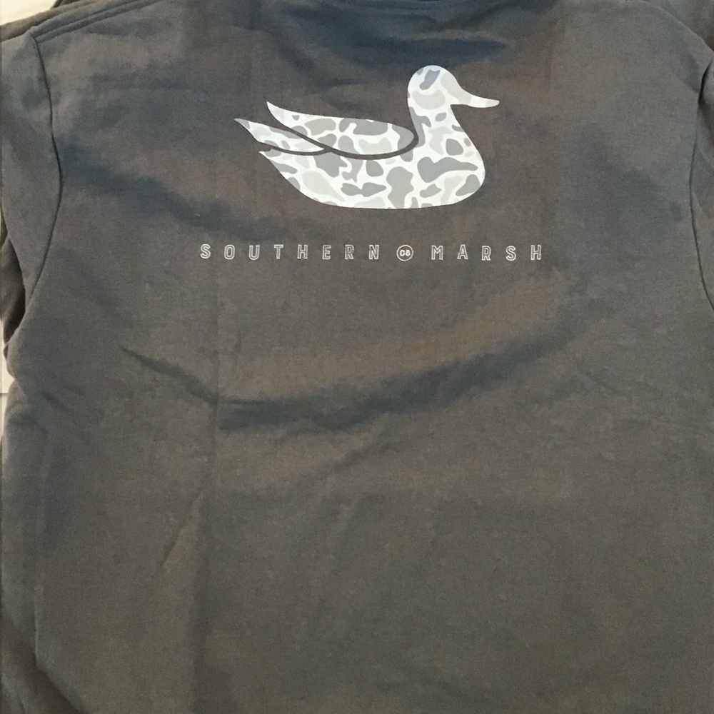 Southern marsh SZ XL Gray  Hoodie